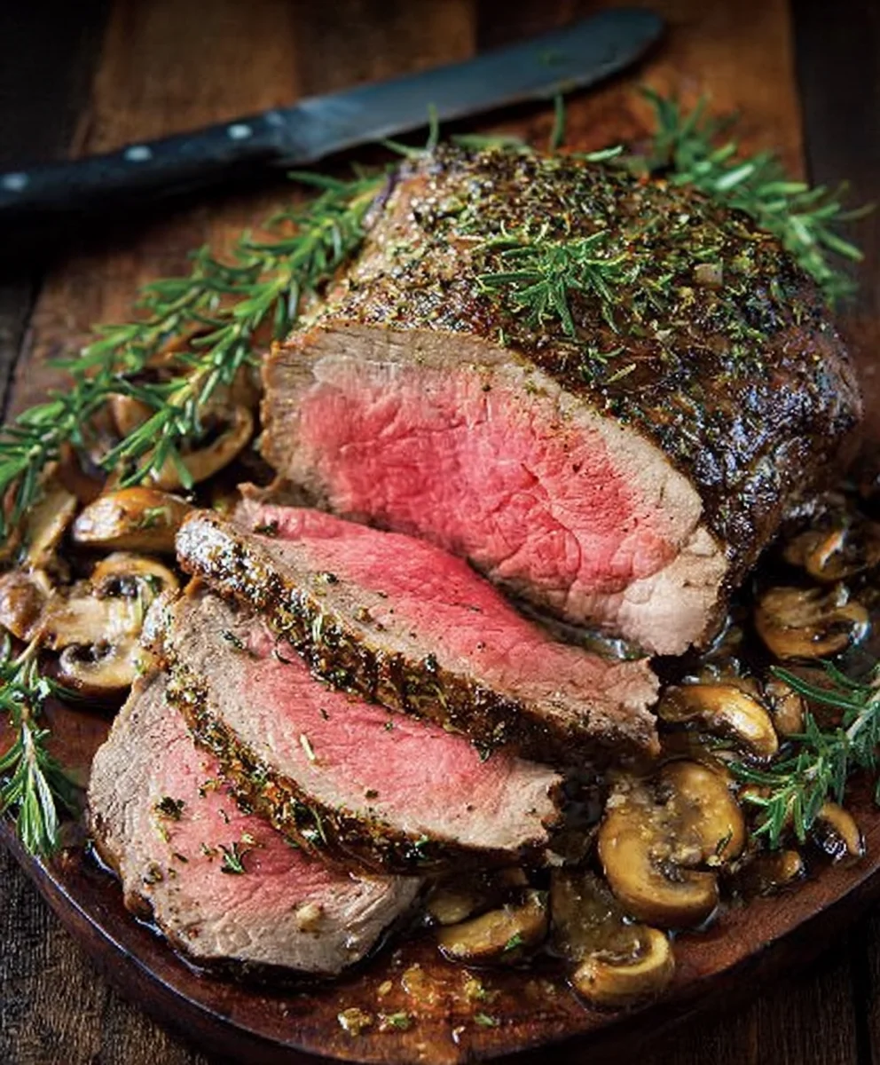 Rosemary Garlic Roast Beef - Easy Flavorful Dinner
