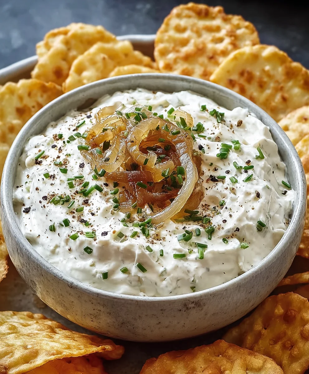 Easy Homemade Onion Dip Recipe- Simple & Delicious