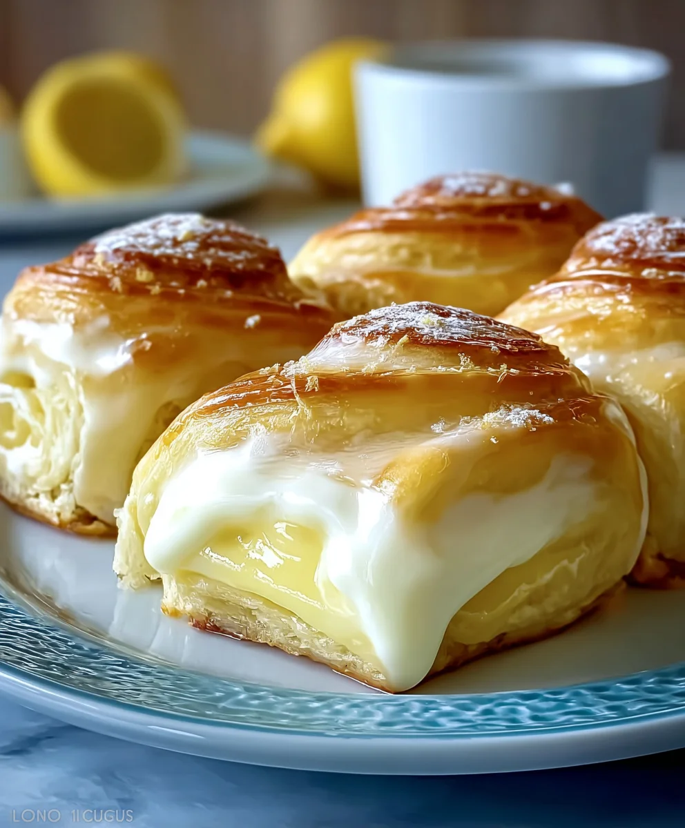Lemon Cheesecake Rolls-Easy Dessert Idea
