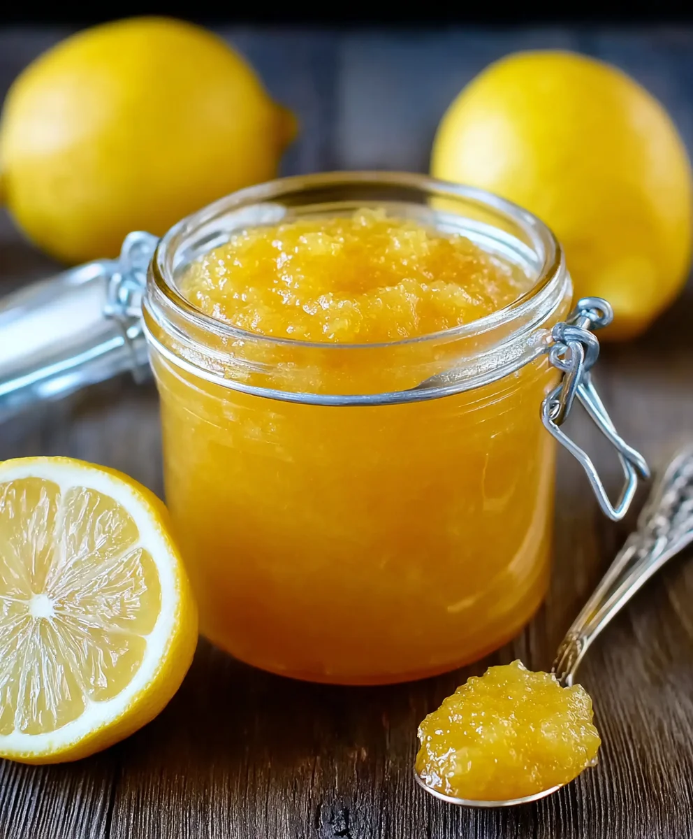 Easy Homemade Lemon Jam Recipe - Zesty & Sweet