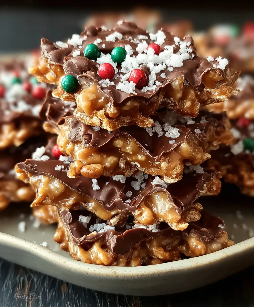 Easy Christmas Crack Recipe - Sweet Festive Treat