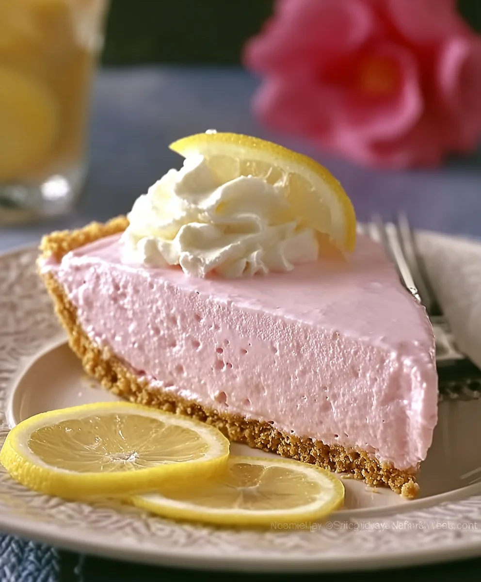 Perfect Pink Lemonade Pie Recipe- Refreshingly Sweet