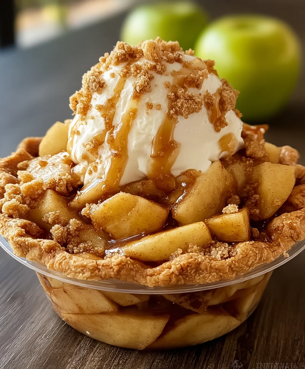 Easy Apple Pie Pudding Dessert-Flavorful and Cozy