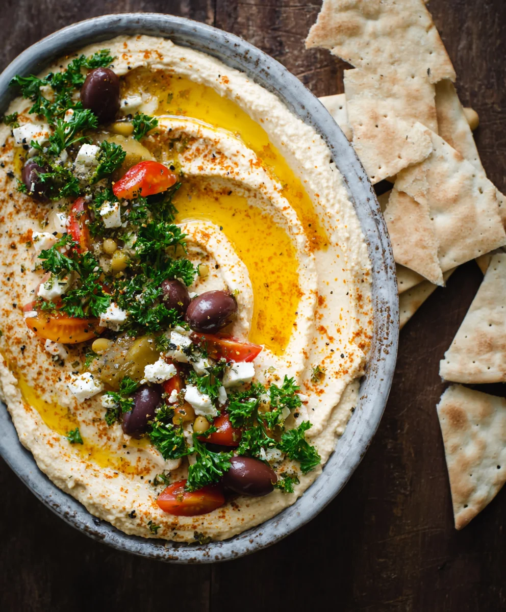 Amazing Loaded Hummus Recipe - Easy & Delicious