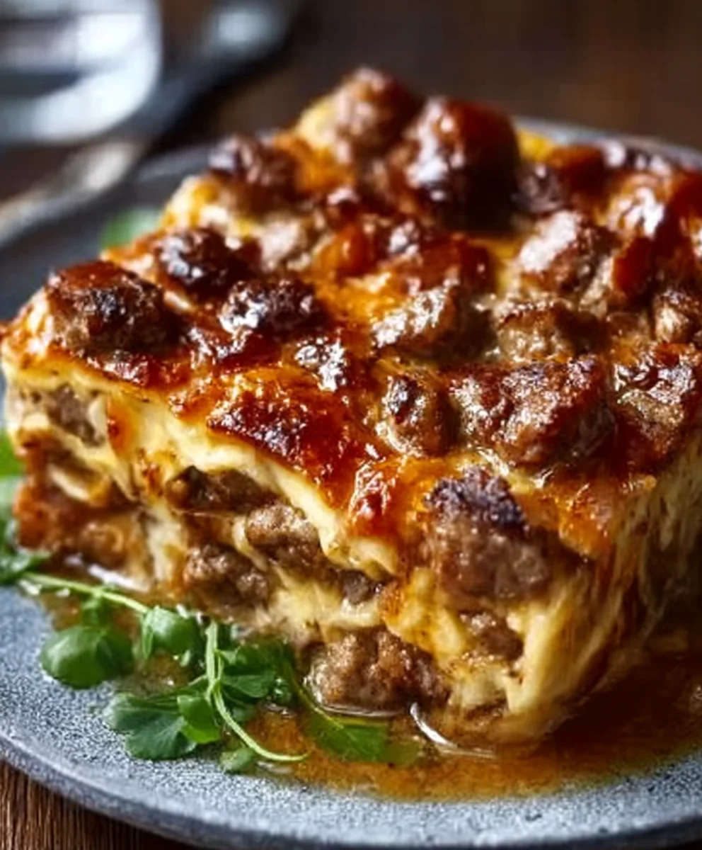 Easy Sausage Pancake Bake Recipe