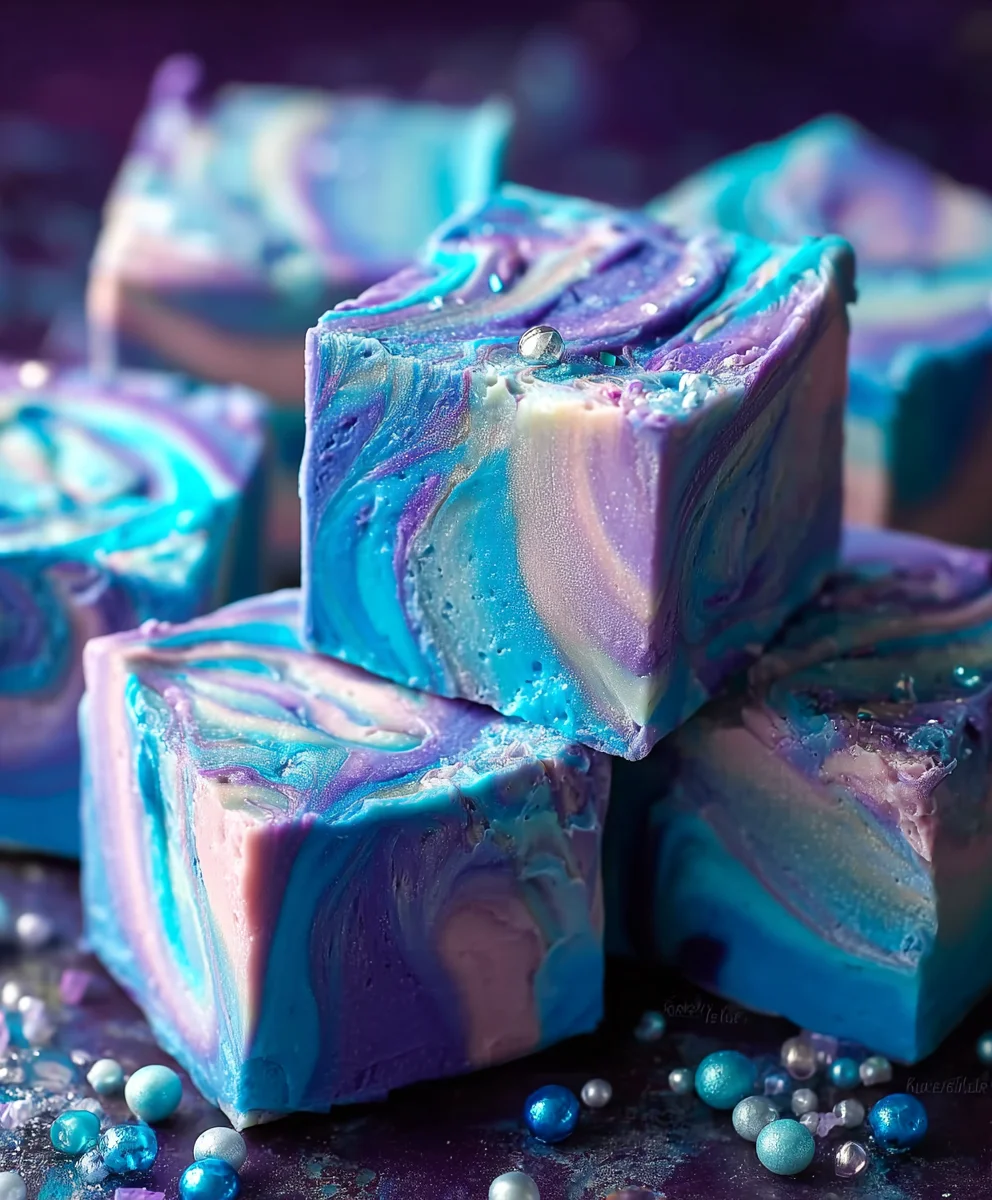Mermaid Fudge- Magical Easy Treat