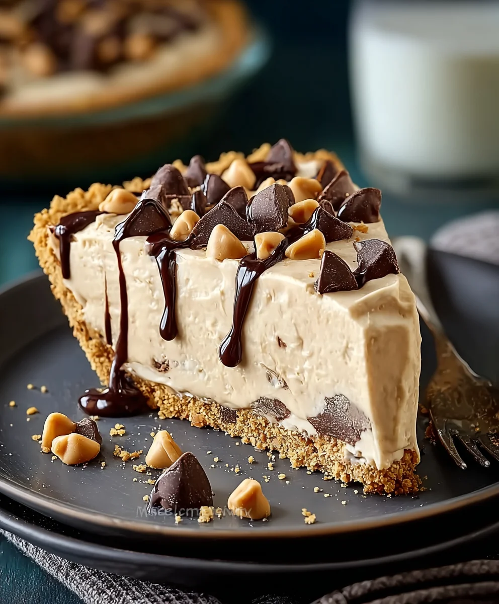 Easy No-Bake Peanut Butter Pie Recipe