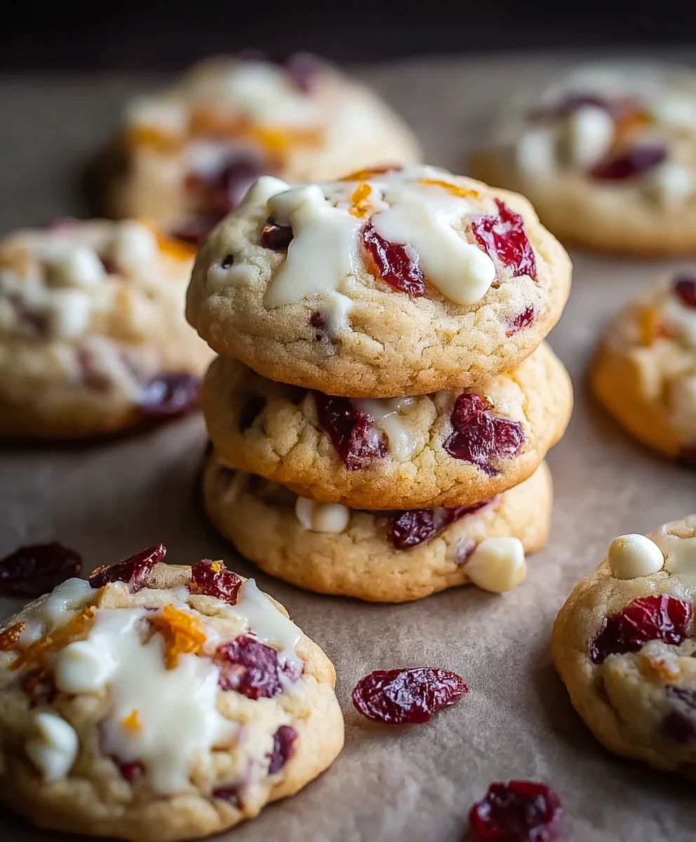 Cranberry Bliss Cookies - Irresistible Sweet Treat