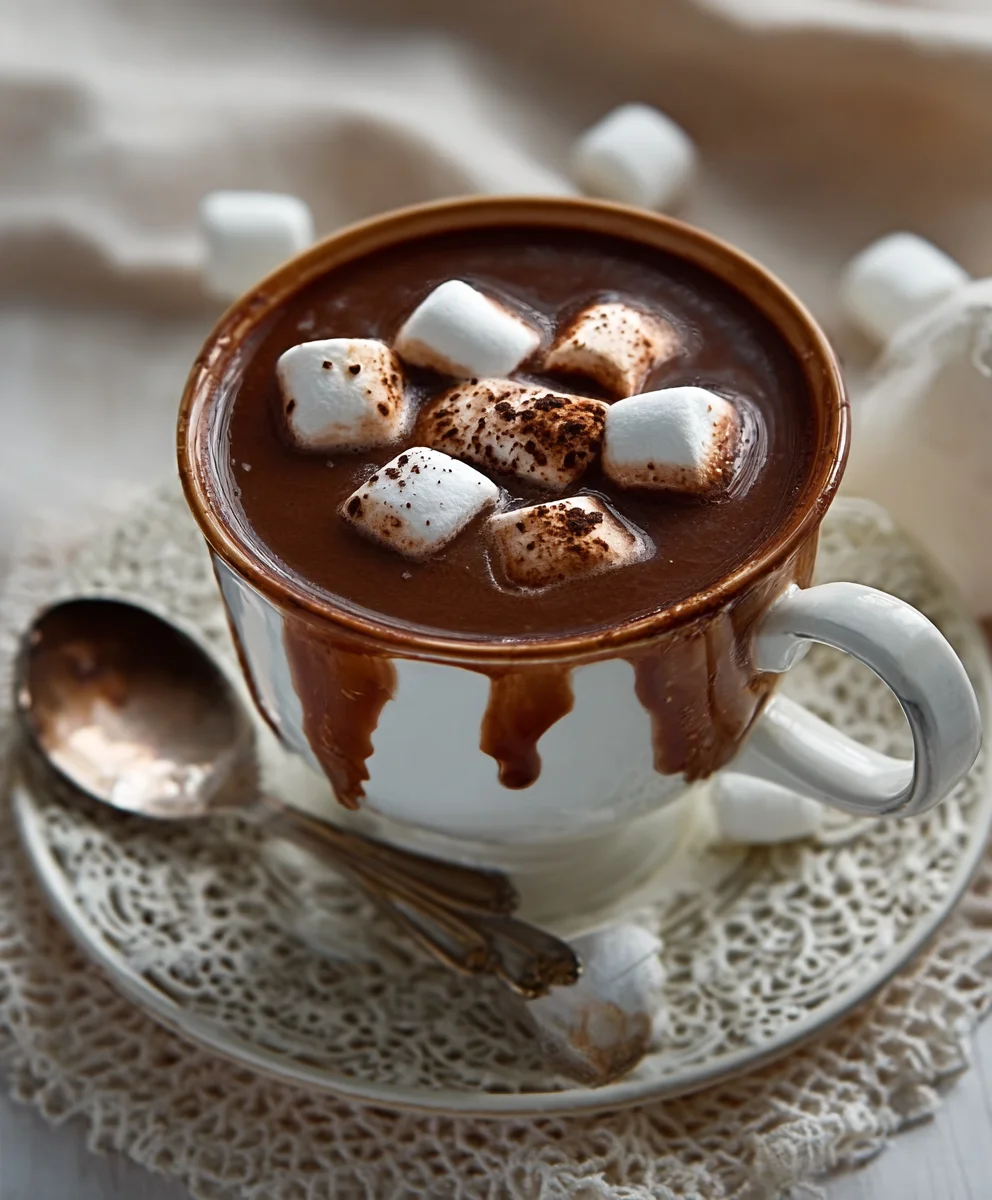 Hot Chocolate Marshmallow Recipe - Easy Steps