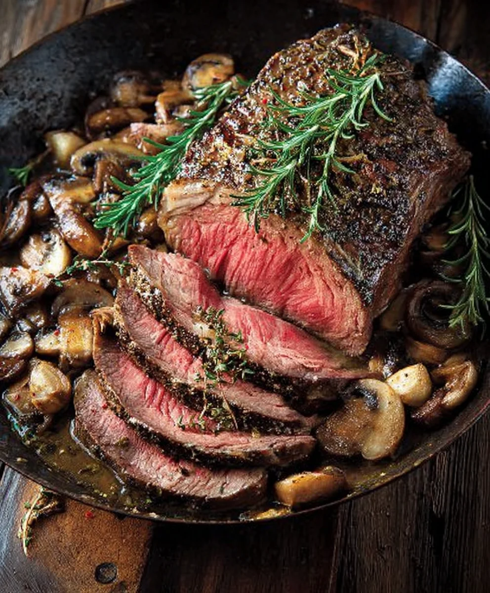 Rosemary Garlic Roast Beef - Easy Flavorful Dinner