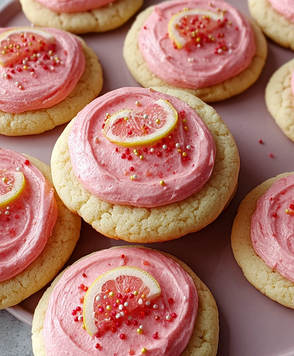 Strawberry Lemonade Cookies-Sweet & Tart Treat