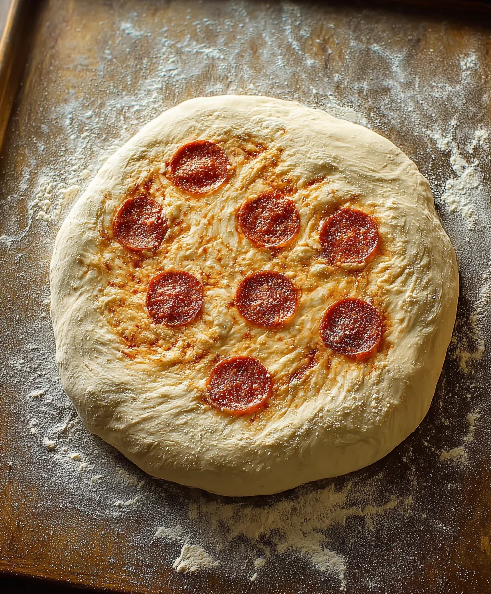 Easy Two Ingredient Pizza Dough Recipe