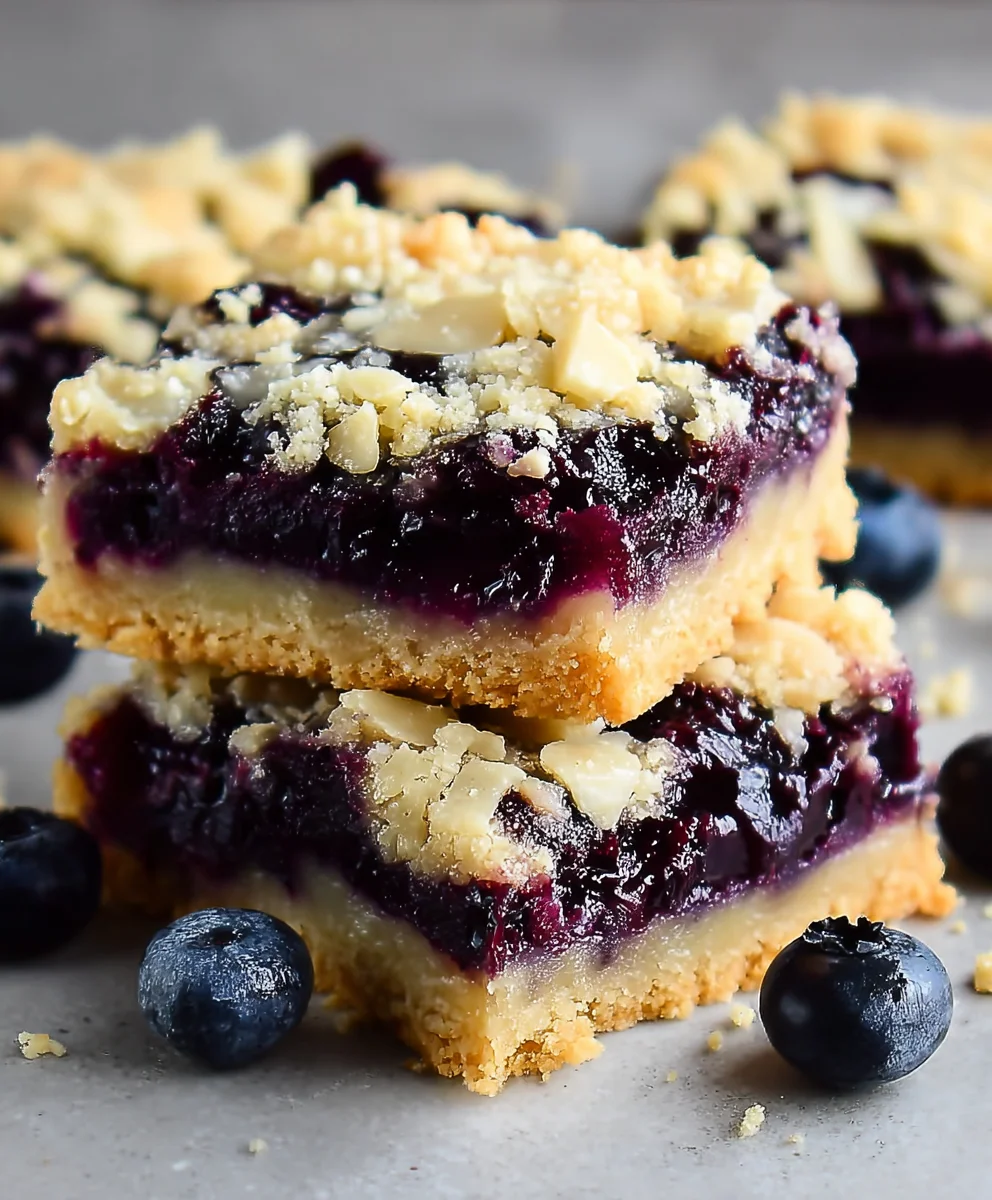 Blueberry Pie Cookie Bars-Easy Sweet Treat