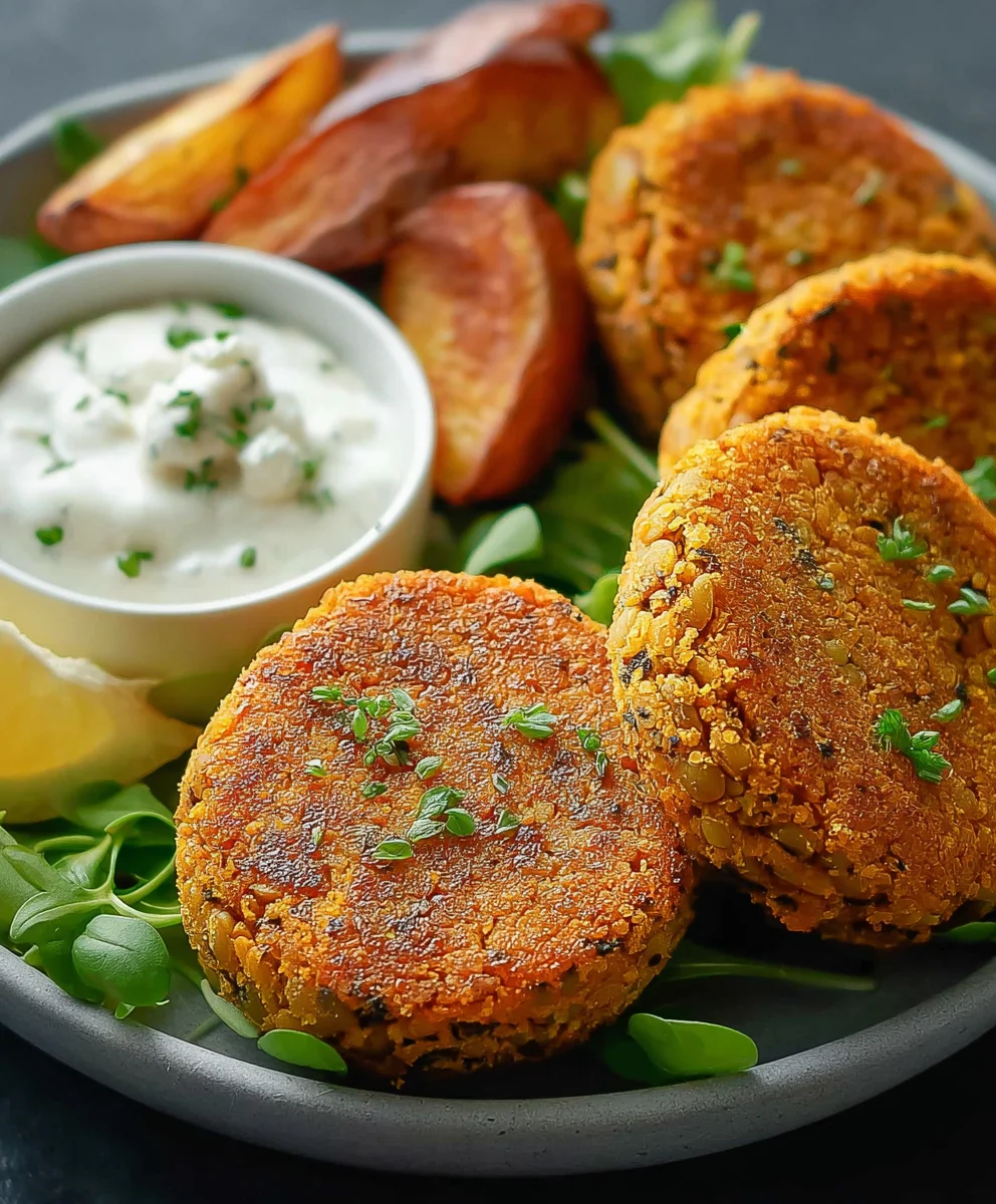 Easy Lentil Burgers - Delicious & Quick Recipe
