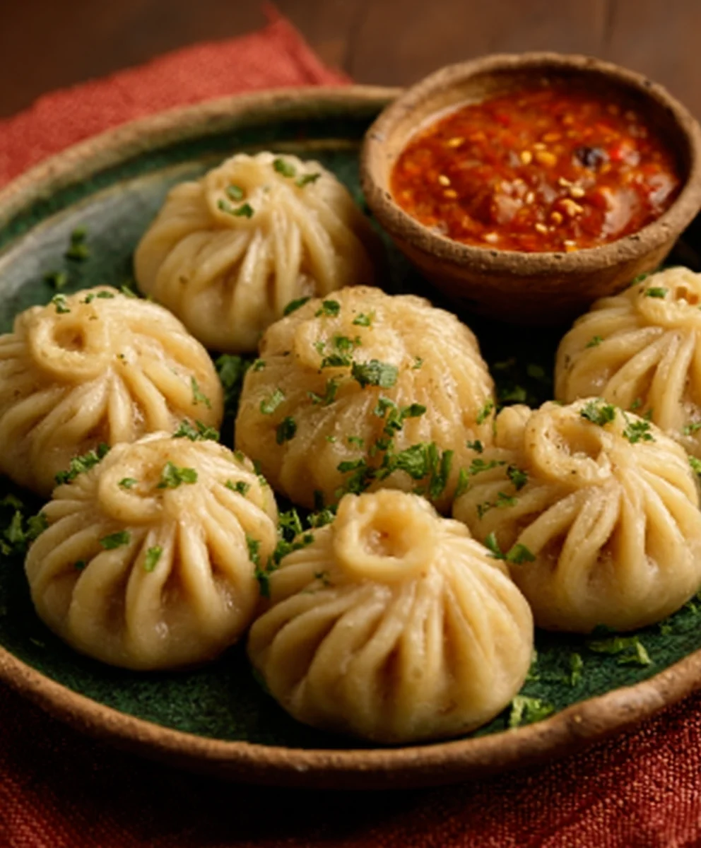 Soyabean Momos Recipe - Delicious Veg Soya Momos