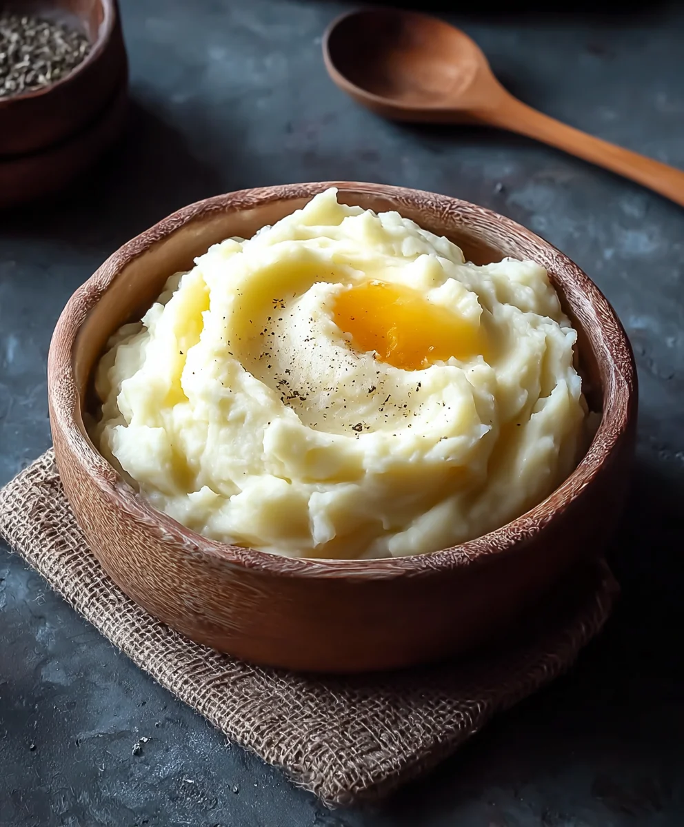 Creamy Mashed Potatoes - Rich & Delicious