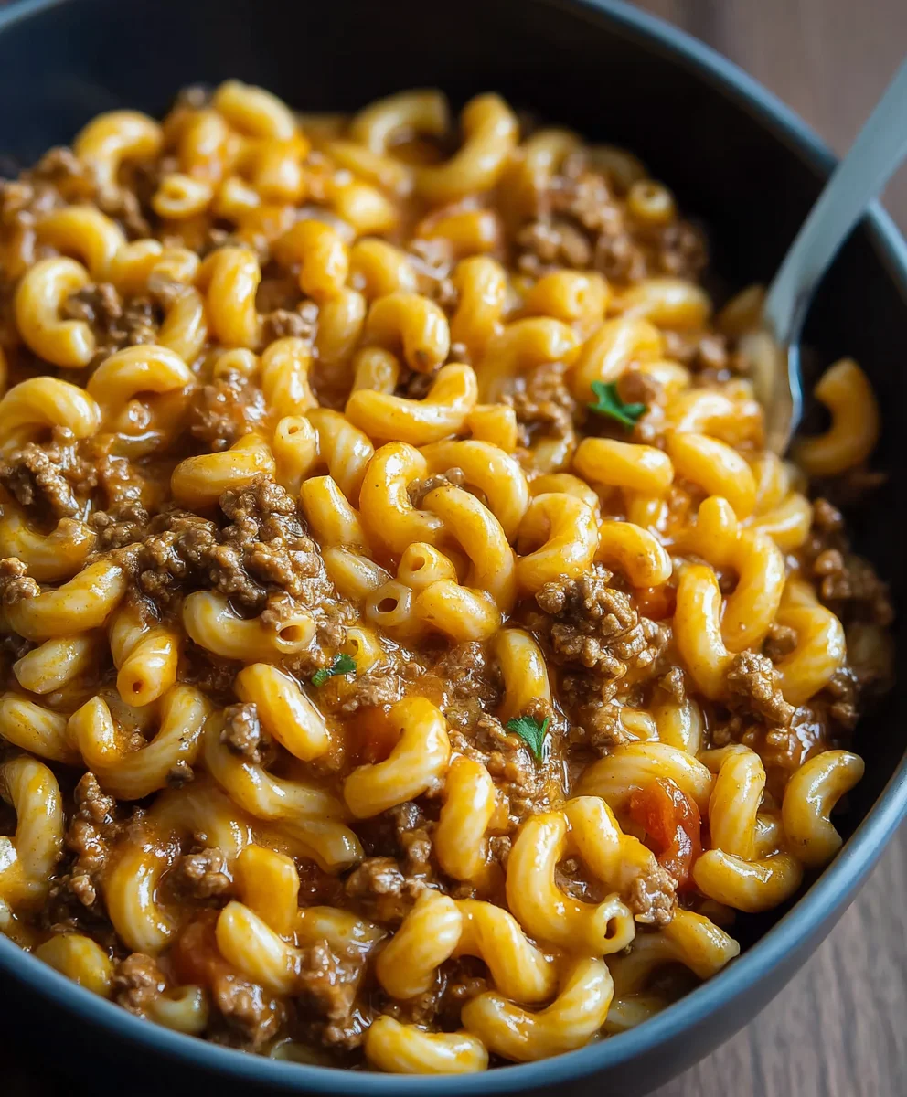 Quick Homemade Beef Hamburger Helper - Easy Meal