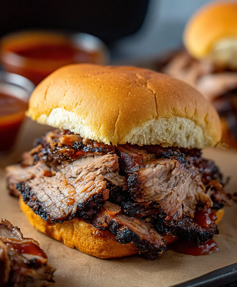 Smoked Beef Brisket Sandwich-Savory & Delicious Recipe