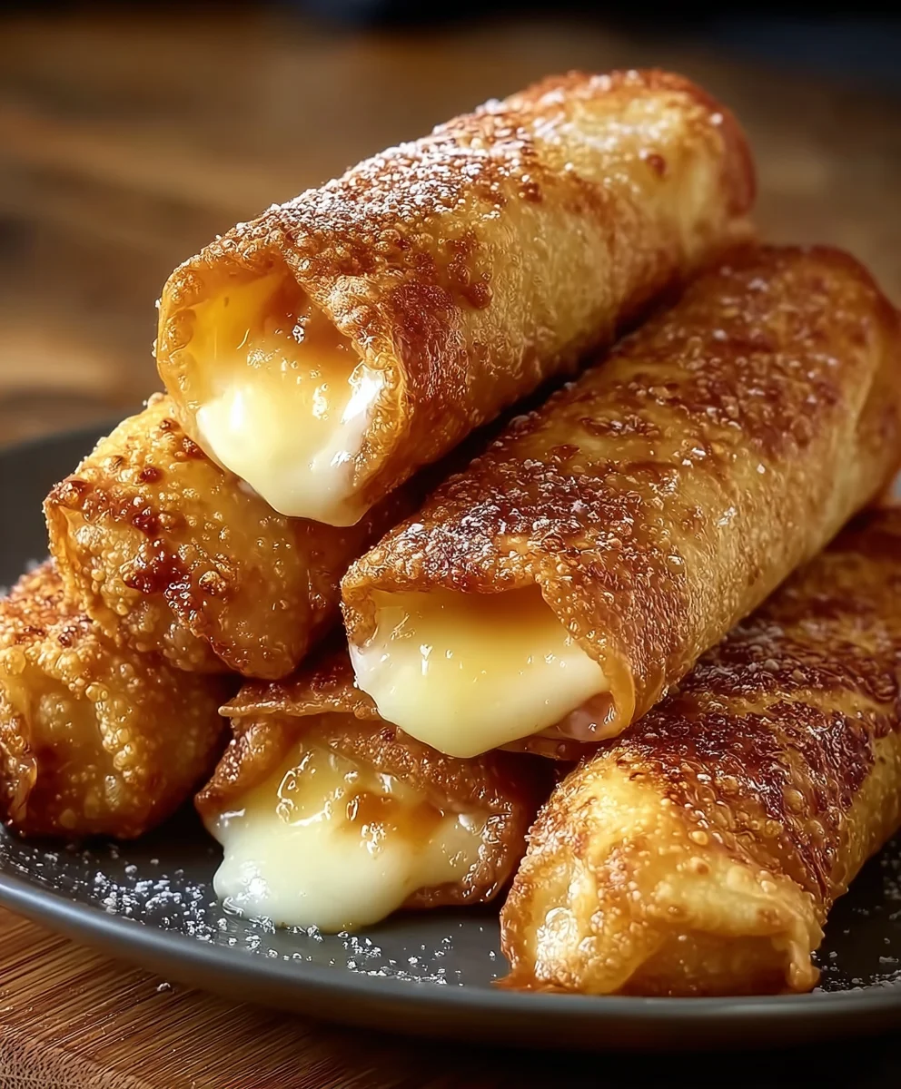 Cheesecake Egg Rolls-Sweet Dessert Twist