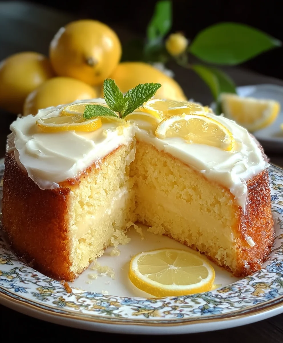 Lemon Heaven Cake-Ultimate Zesty Dessert Recipe