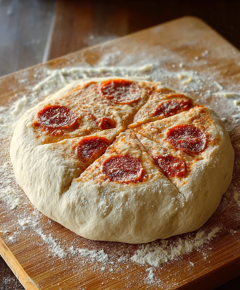Easy Two Ingredient Pizza Dough Recipe
