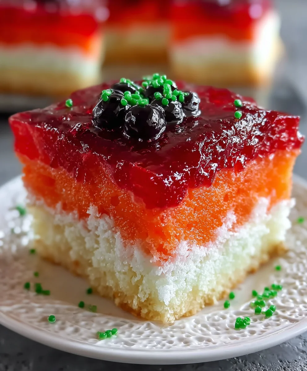 Easy Jello Poke Cake - Sweet & Simple Dessert