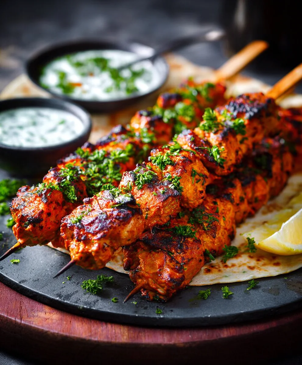 Easy Chicken Tikka Kebabs - Flavorful Grill Recipes