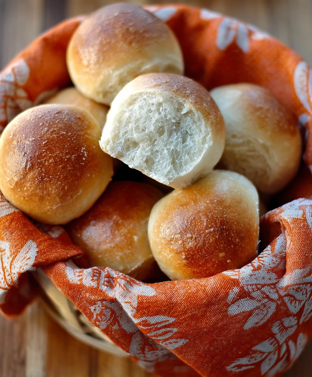 Easy French Bread Dinner Rolls-So Soft