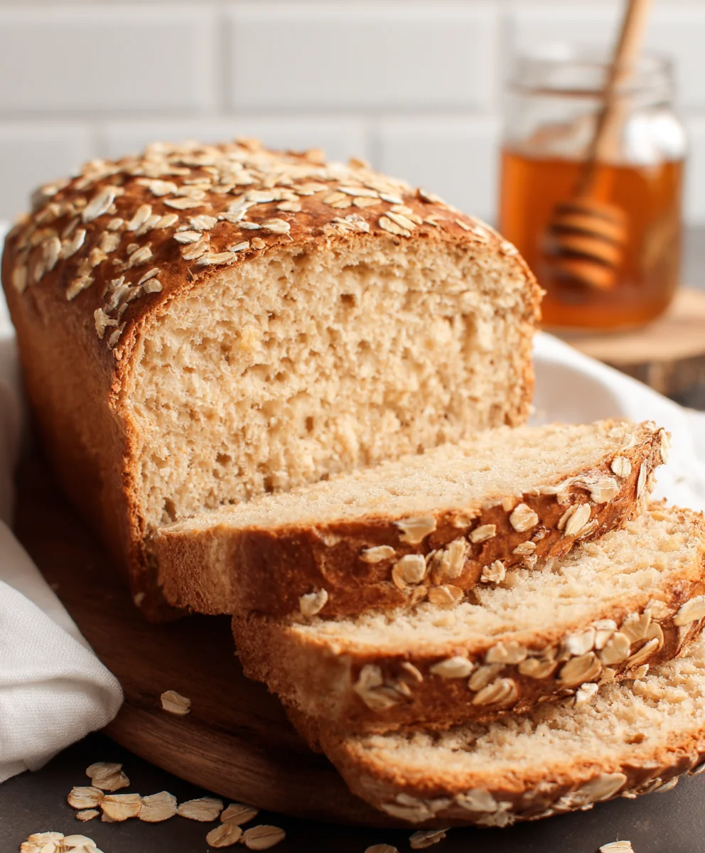 Easy Honey Oat Bread Recipe - Delicious & Healthy