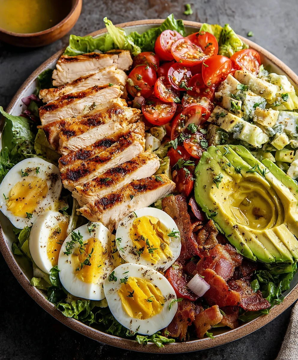 Non-non-non-alcoholic alternativeic Grilled Chicken Cobb Salad Recipe