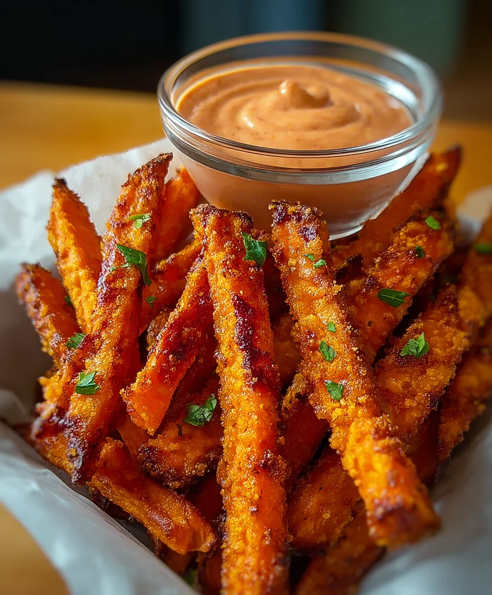Crispy Oven Baked Sweet Potato Fries
