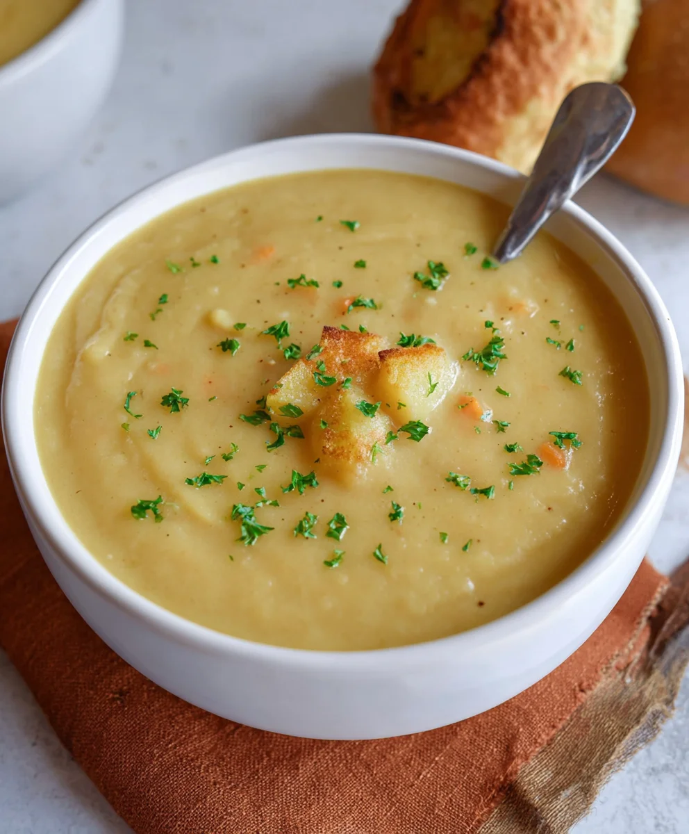 Creamy Vegan Potato Soup-Hearty & Delicious Recipe