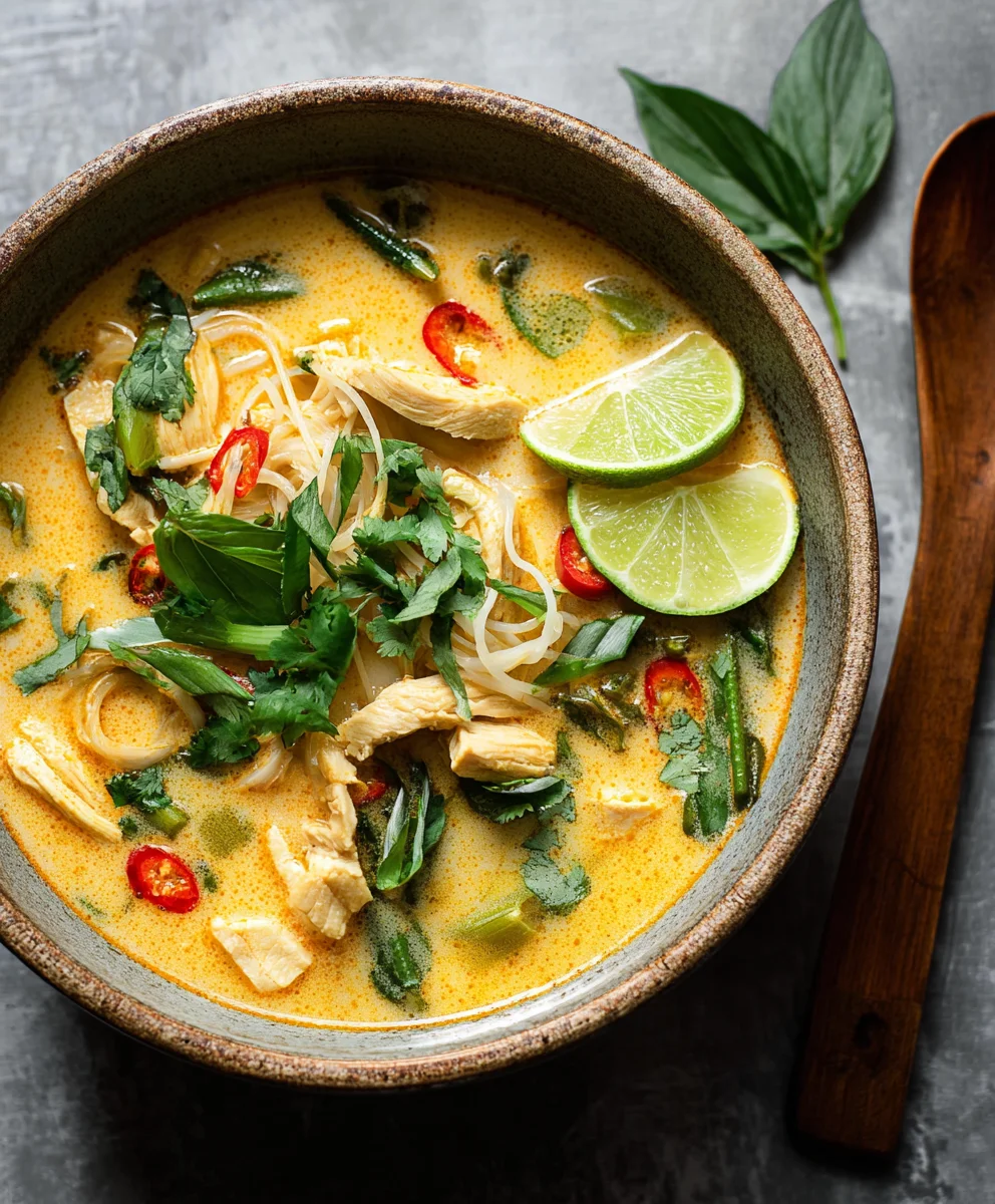Easy Thai Beef Curry Soup - Quick & Flavorful