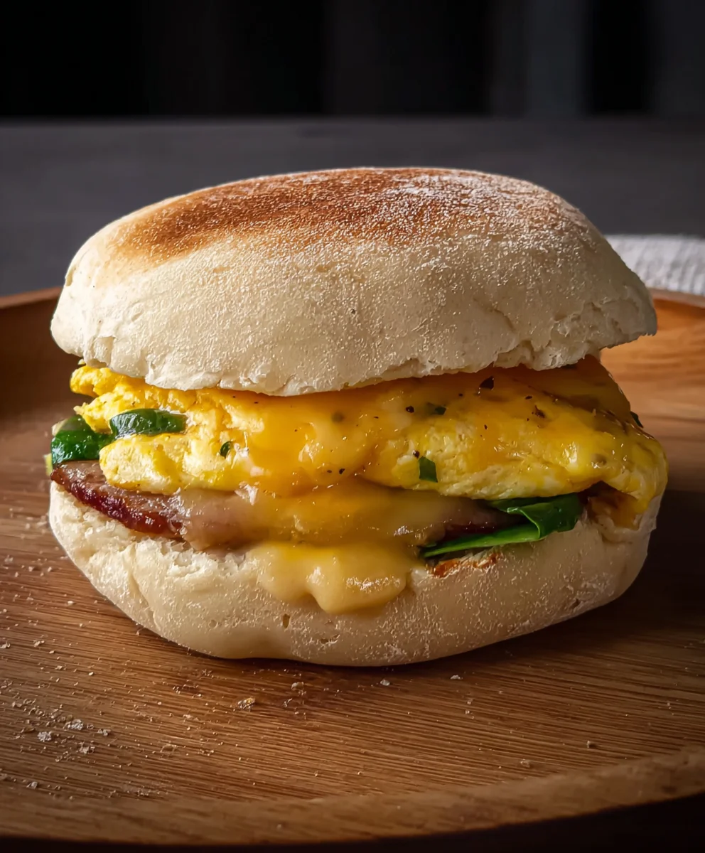 Easy Make-Ahead Beef Freezer Breakfast Sandwiches