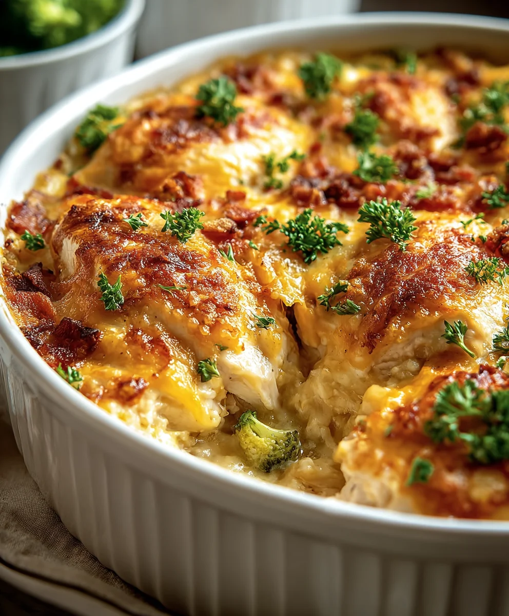 Easy Low-Carb Chicken Casserole Recipe
