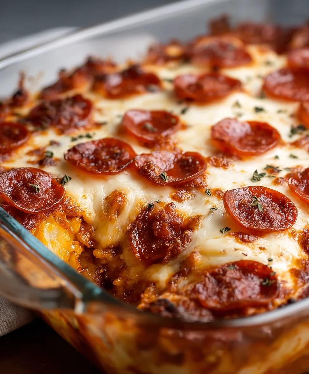 Easy Bubble Up Pizza Casserole Recipe