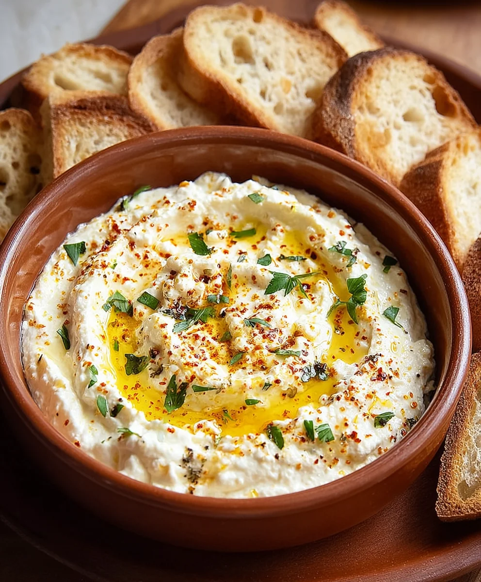 Spicy Hot Honey Feta Dip - Creamy & Delicious