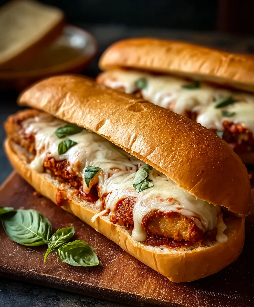 Easy Chicken Parm Sub - Flavorful & Quick Dinner Idea
