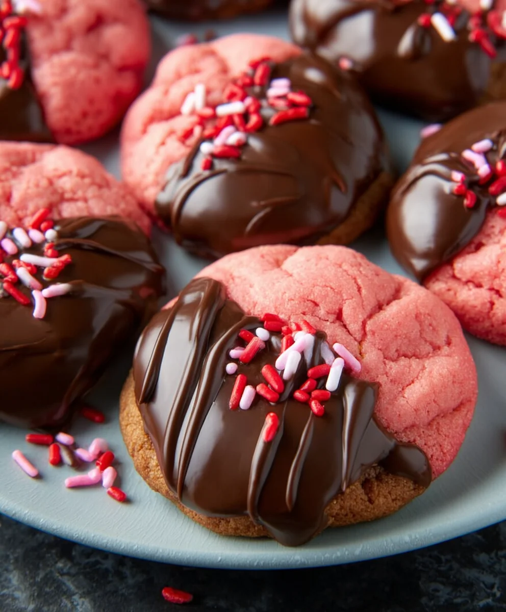 Chocolate Strawberry Cookies - Decadent & Easy Recipe