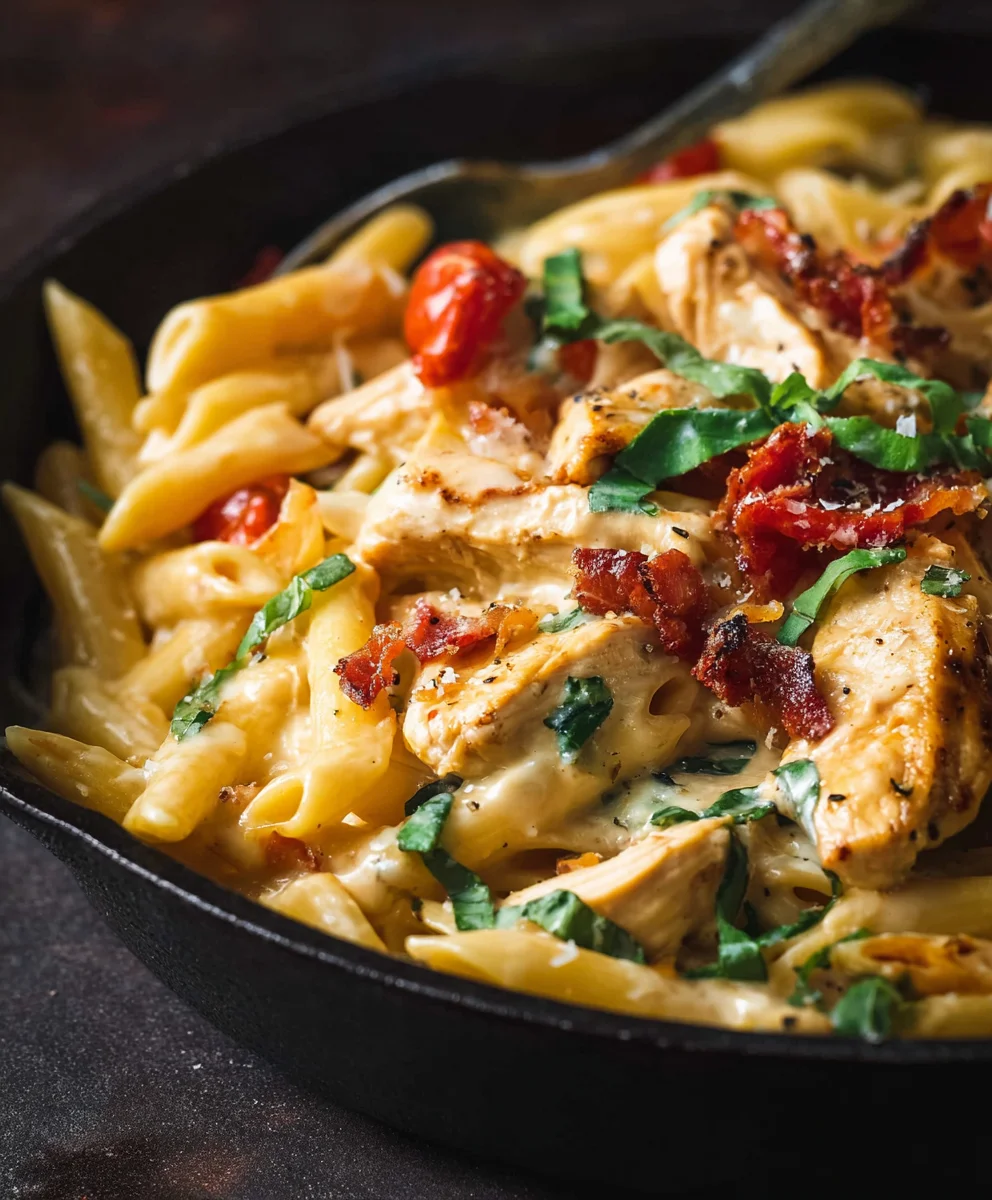 Dreamy Chicken Pasta Recipe - Easy & Delicious