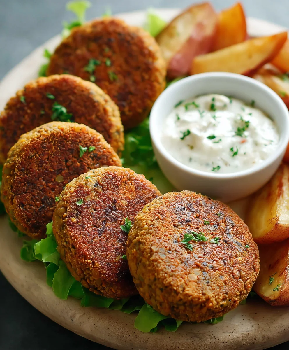 Easy Lentil Burgers - Delicious & Quick Recipe