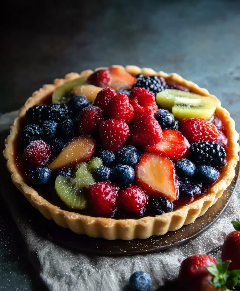 Easy Fruit Tart Recipe - Fresh & Delicious Dessert