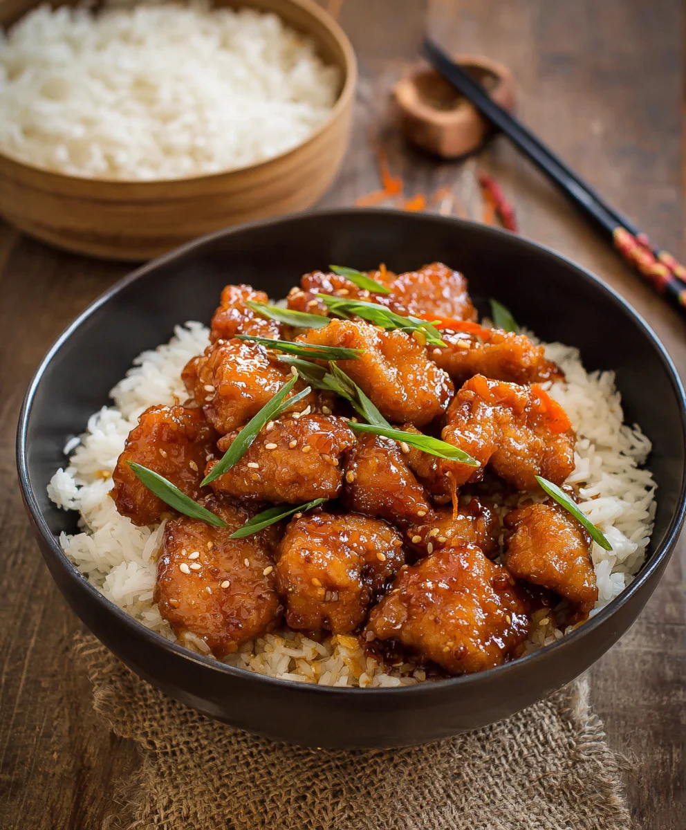Sweet-Spicy General Tso's Chicken - Easy Recipe
