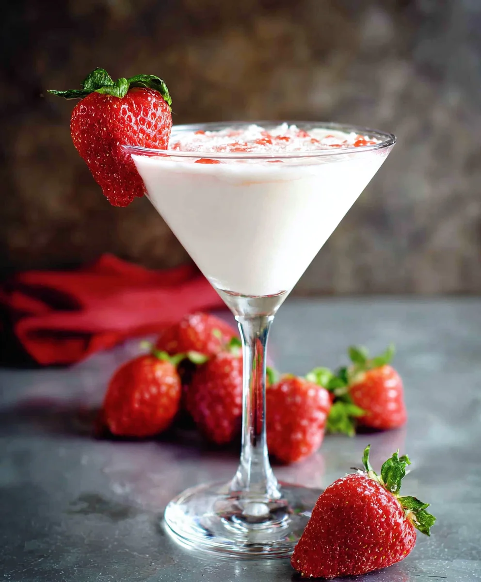 Strawberry Shortcake Cocktail - Delicious & Easy Recipe