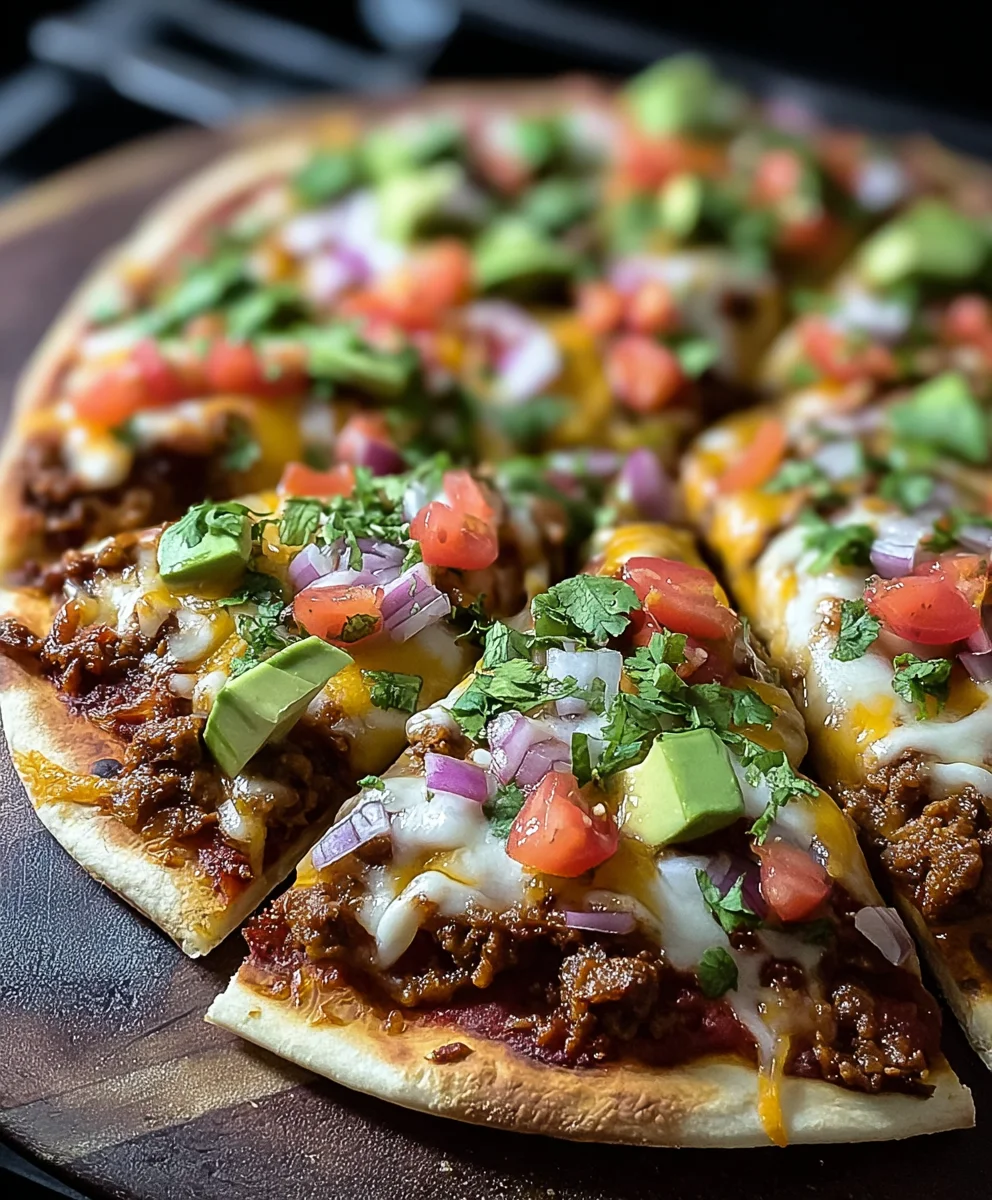 Easy Homemade Mexican Pizza Recipe-Quick & Delicious