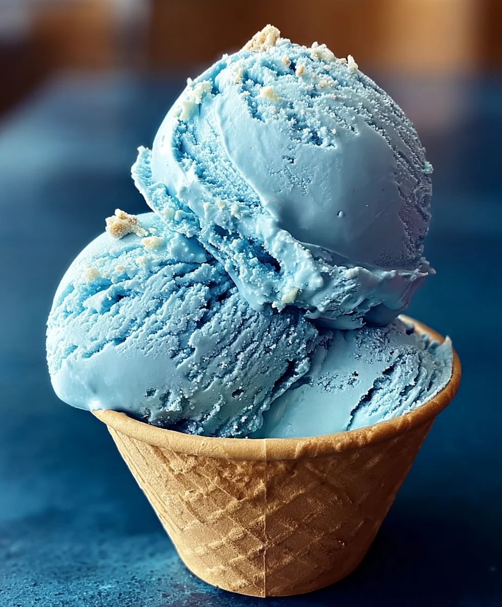 Blue Moon Ice Cream - A Creamy No-Bake Dream