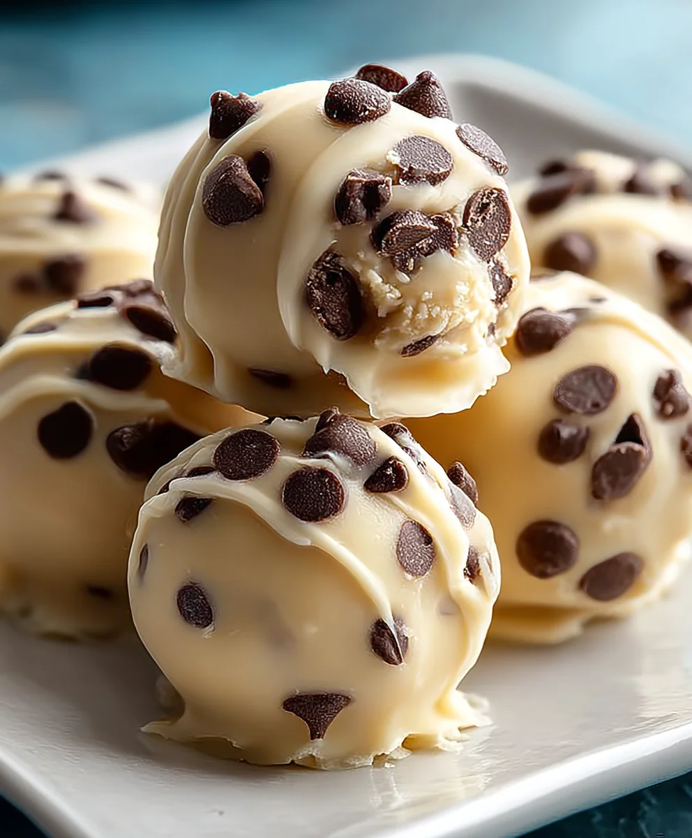 Greek Yogurt Peanut Butter Bites Chocolate Chip Recipe