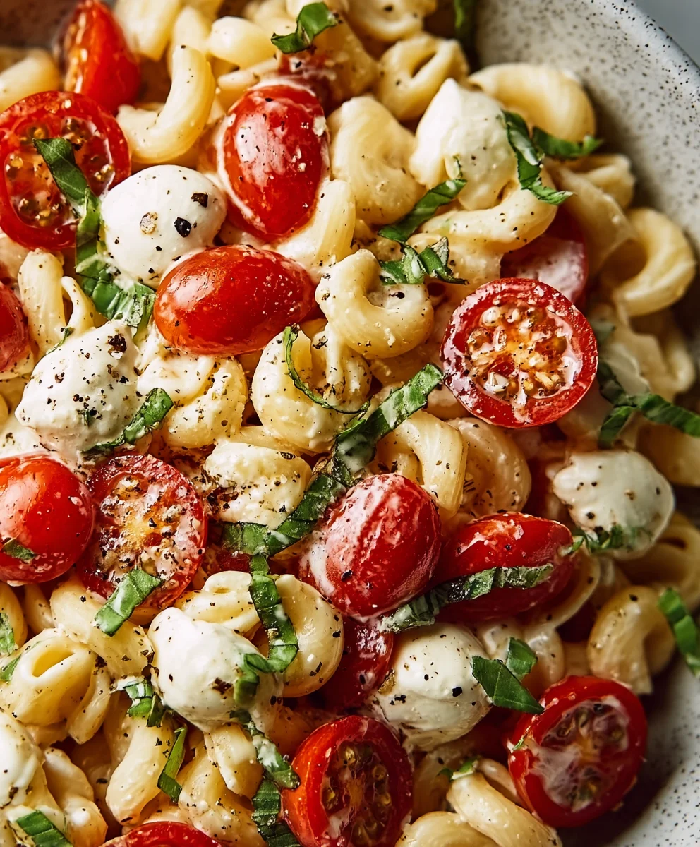 Creamy Pasta Salad Recipe- Easy & Delicious Dinner