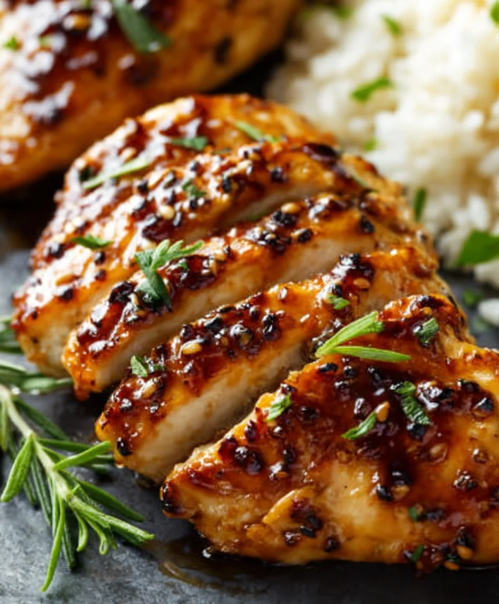 Easy Honey Garlic Chicken Breasts Recipe
