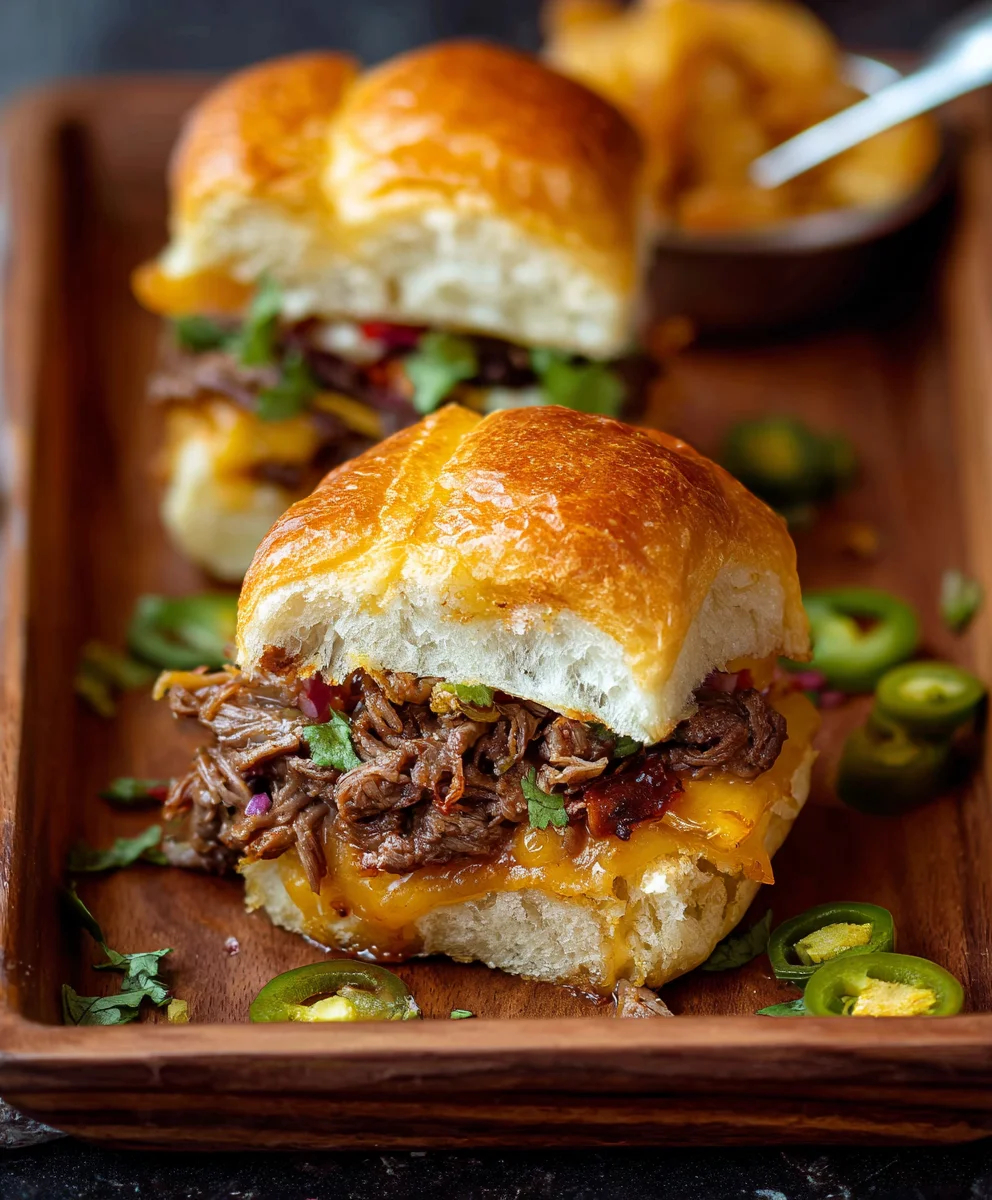 Easy Beef Cowboy Sliders- Quick & Flavorful Recipe